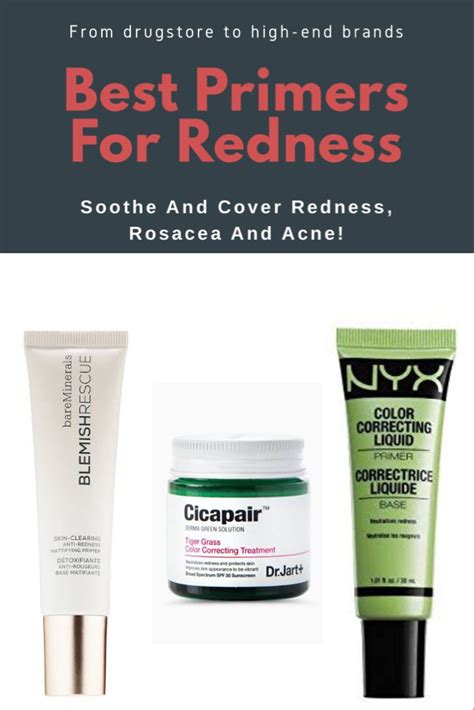 best face primer for redness.